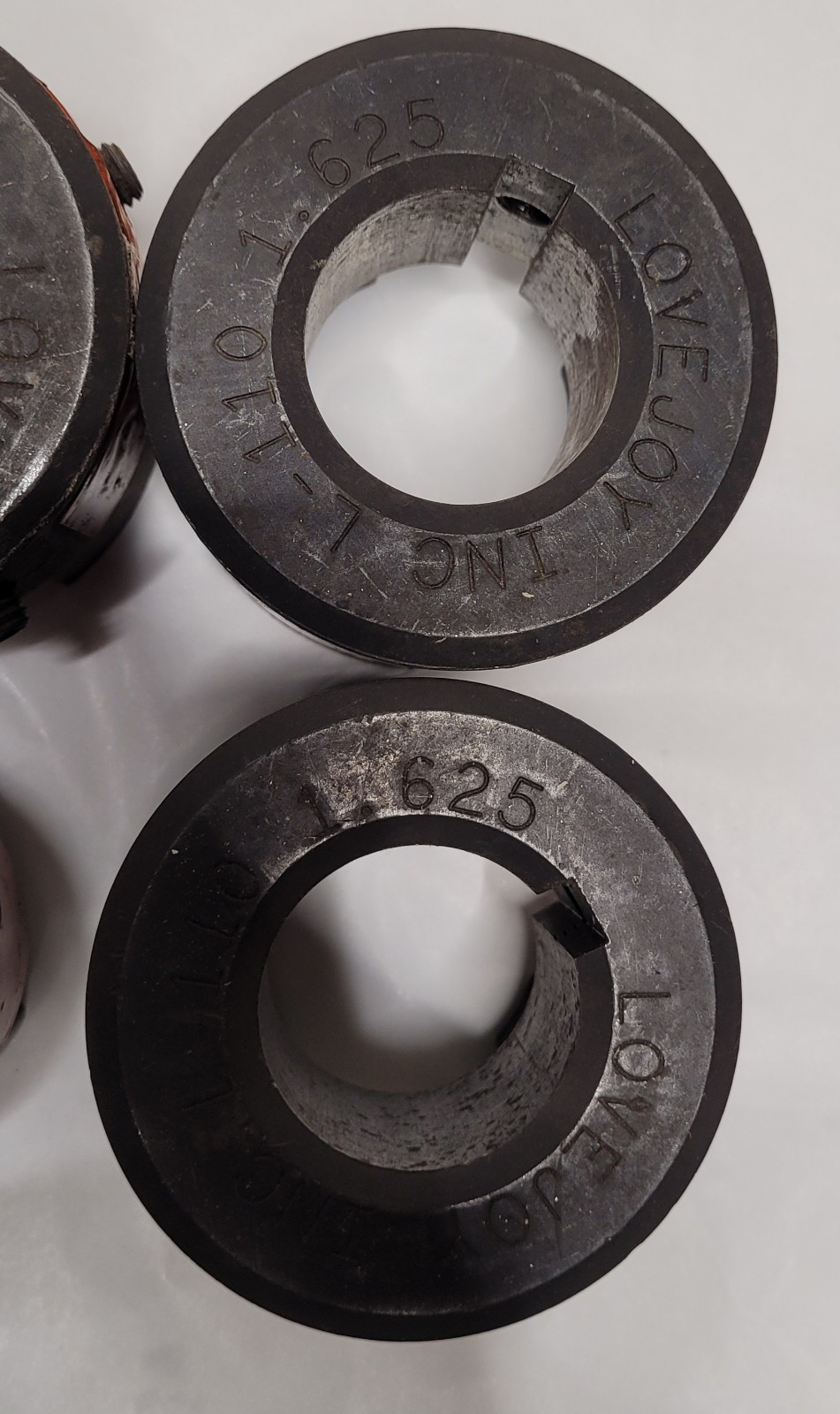 Lot Of 8 Lovejoy L-110 L-100 Couplings 1.125 1.250 1.375 1.625 1 1/8 1/4 3/8 5/8