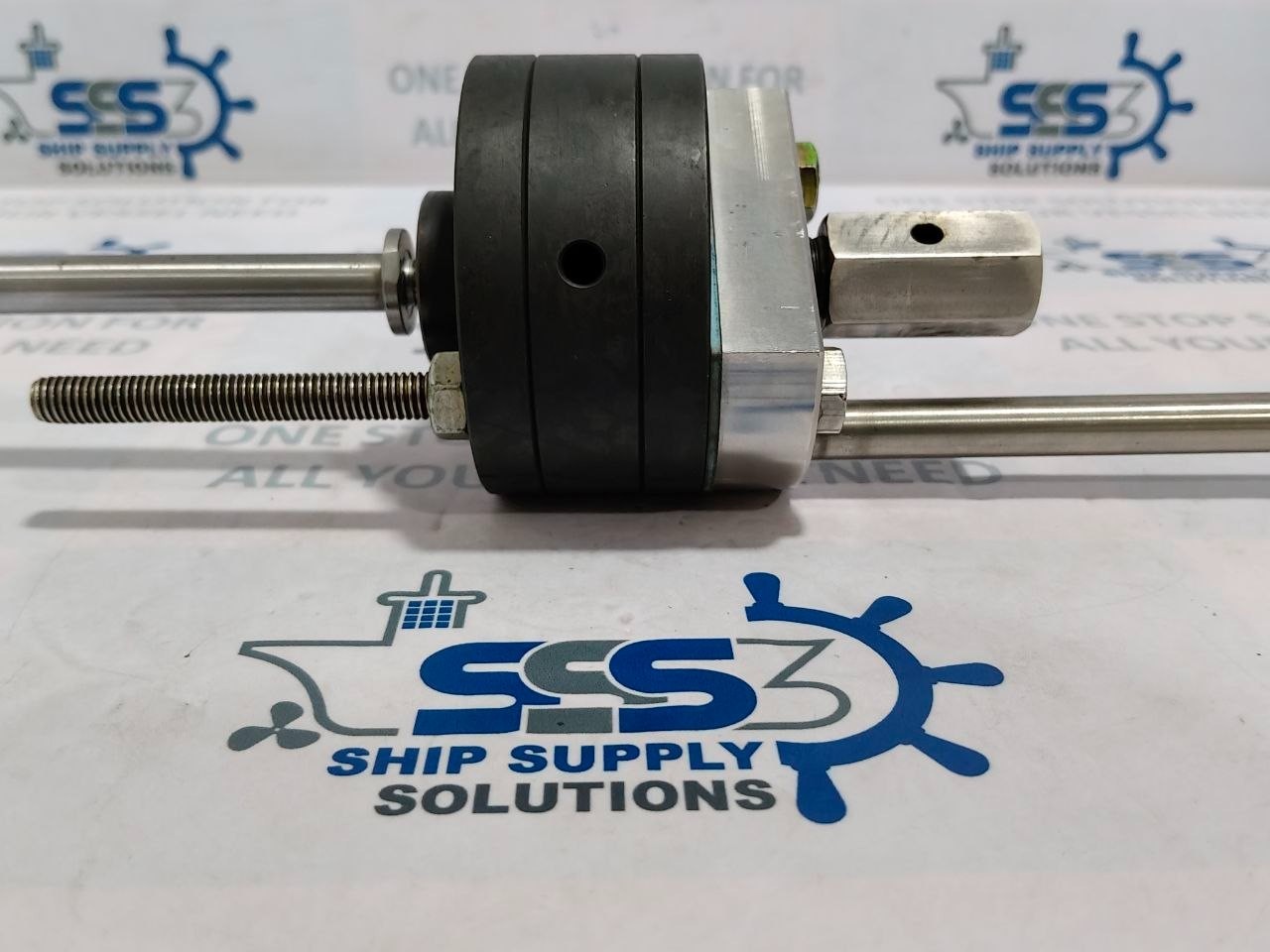 Marine Linear Actuator Shaft Assembly Stainless Steel Dual Rod Industrial Unit