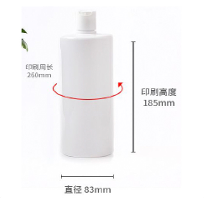 32oz white plastic empty bottle, silver disc cap refillable, WHOLESALE 500 units