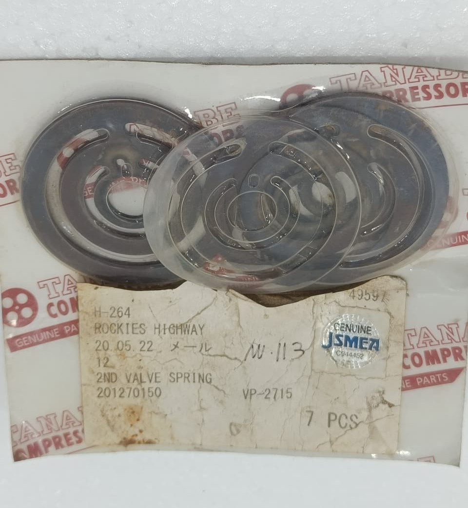 JSMEA GENUINE 2ND VALVE SPRING VP-2715 H264–ENGINE SPARE PART 3 PC NEW FAST SHIP