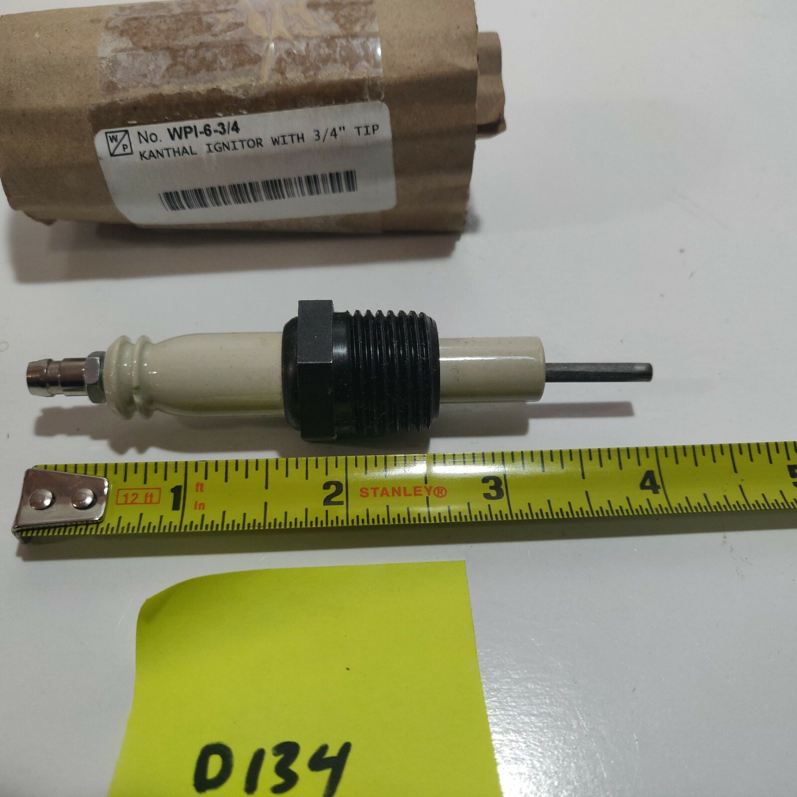 W/P KANTHAL IGNITOR WITH 3/4″ TIP WPI-6-3/4 (D134)