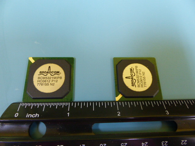 BROADCOM BCM5321MIPBG Qty of 1 per Lot Ethernet Switch 26-Port 100Mbps/1Gbps 40