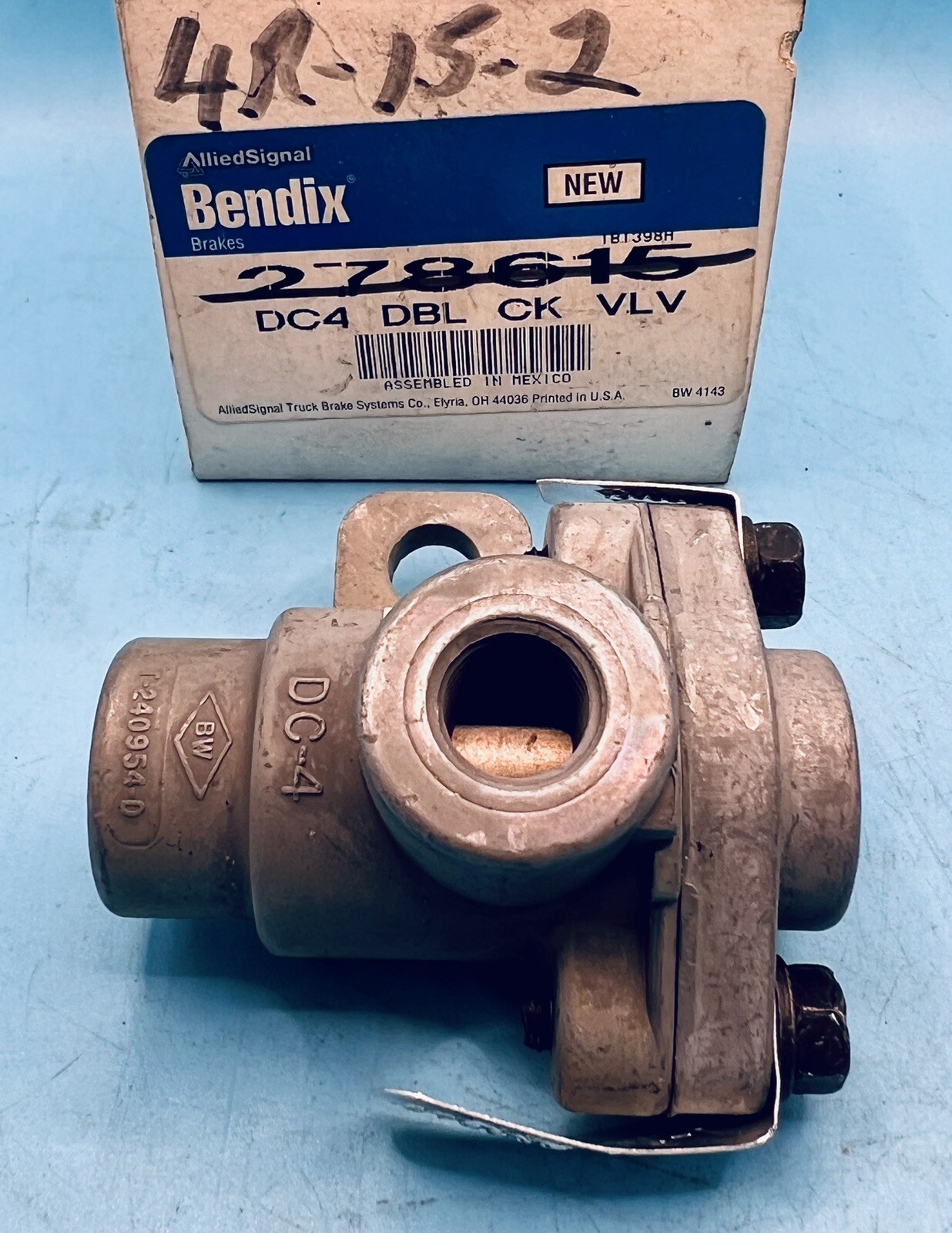 BENDIX 278615 DC-4 Air Brake Double Check Valve 💥FREE SHIPPING💥