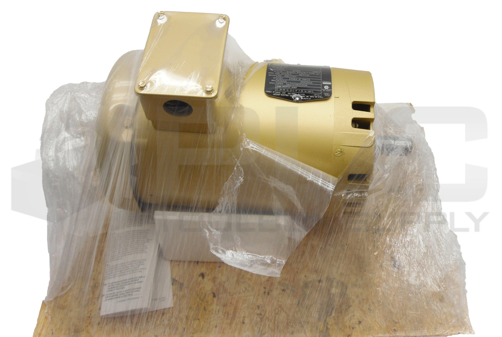 NEW BALDOR VEM3158T SUPER E MOTOR SPEC 35Z413L051G1 HP 3 230/460V RPM 3450