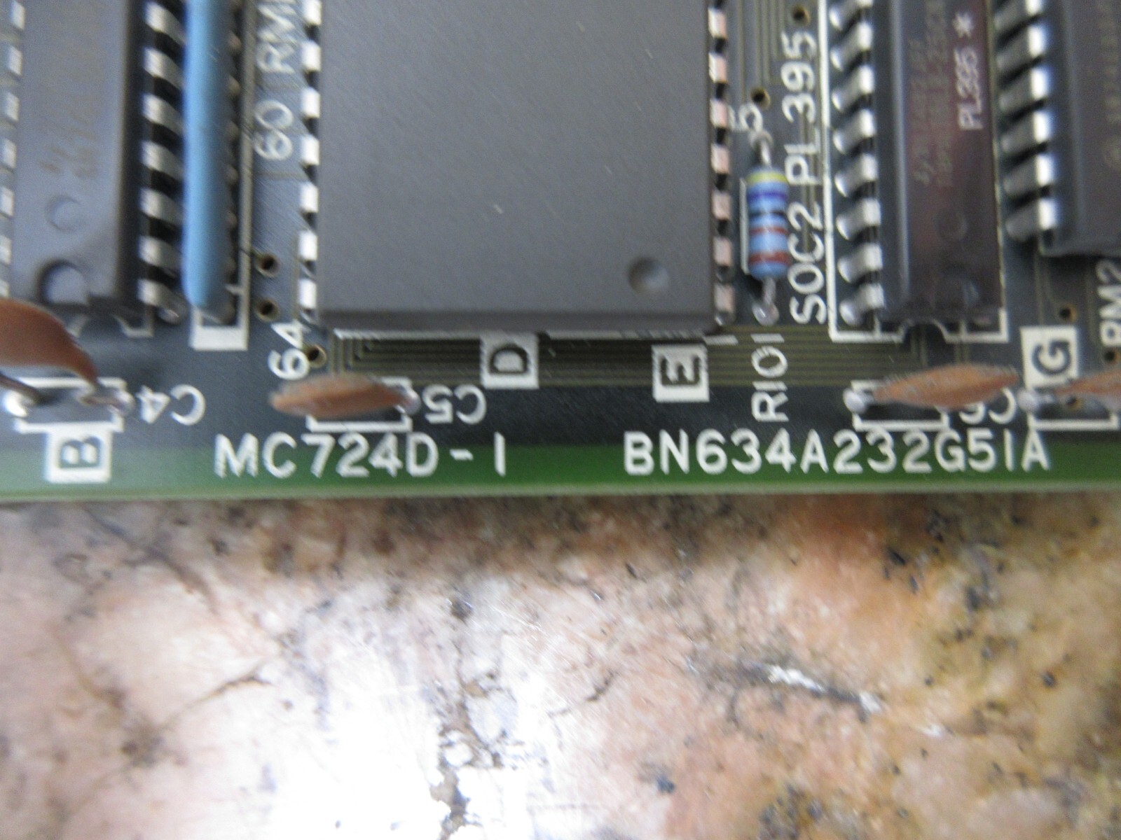 MITSUBISHI CX-20 CNC EDM BOARD MC724D-1 BN634A232G51A LOT OF 3PIECES
