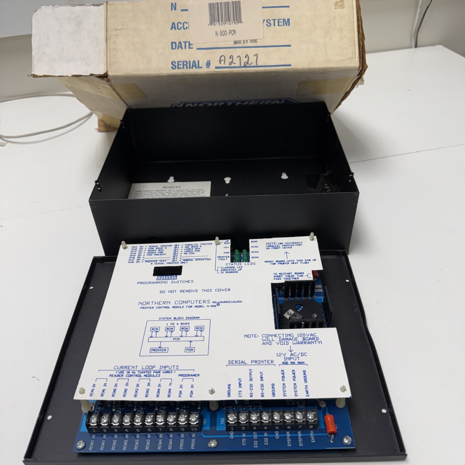 Northern Computers N-500-PCM access control system
