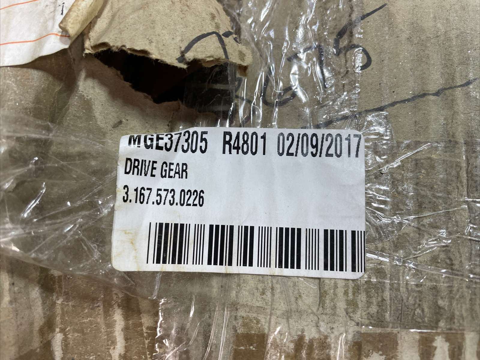 FIBRO DRIVE GEAR, 3-167-573-0226 & 3-167-573-0229, MGE37305 R4801, 31675730226