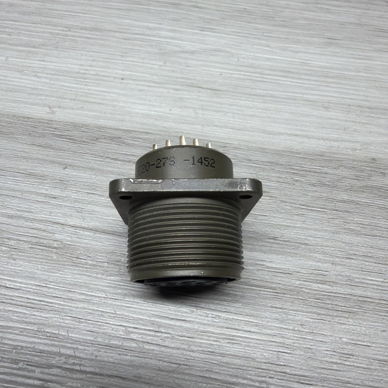 Amphenol MS3102E20-27S 14-Pin Receptacle For Circular Connector, New