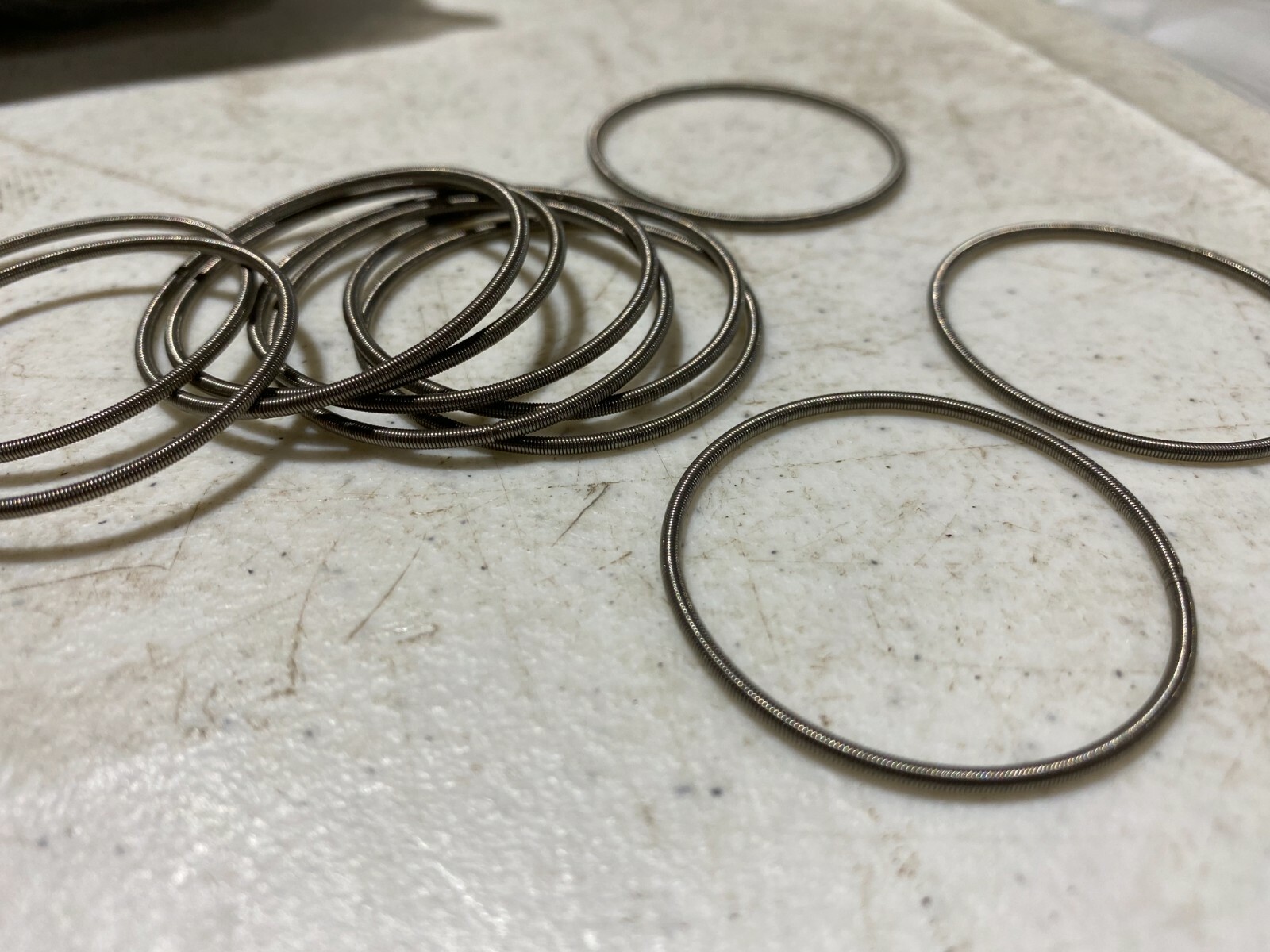 Lot of 762 Flexible Metal O-Ring Seals 37mm OD x 35mm ID x 1.5mm Thick, NOS