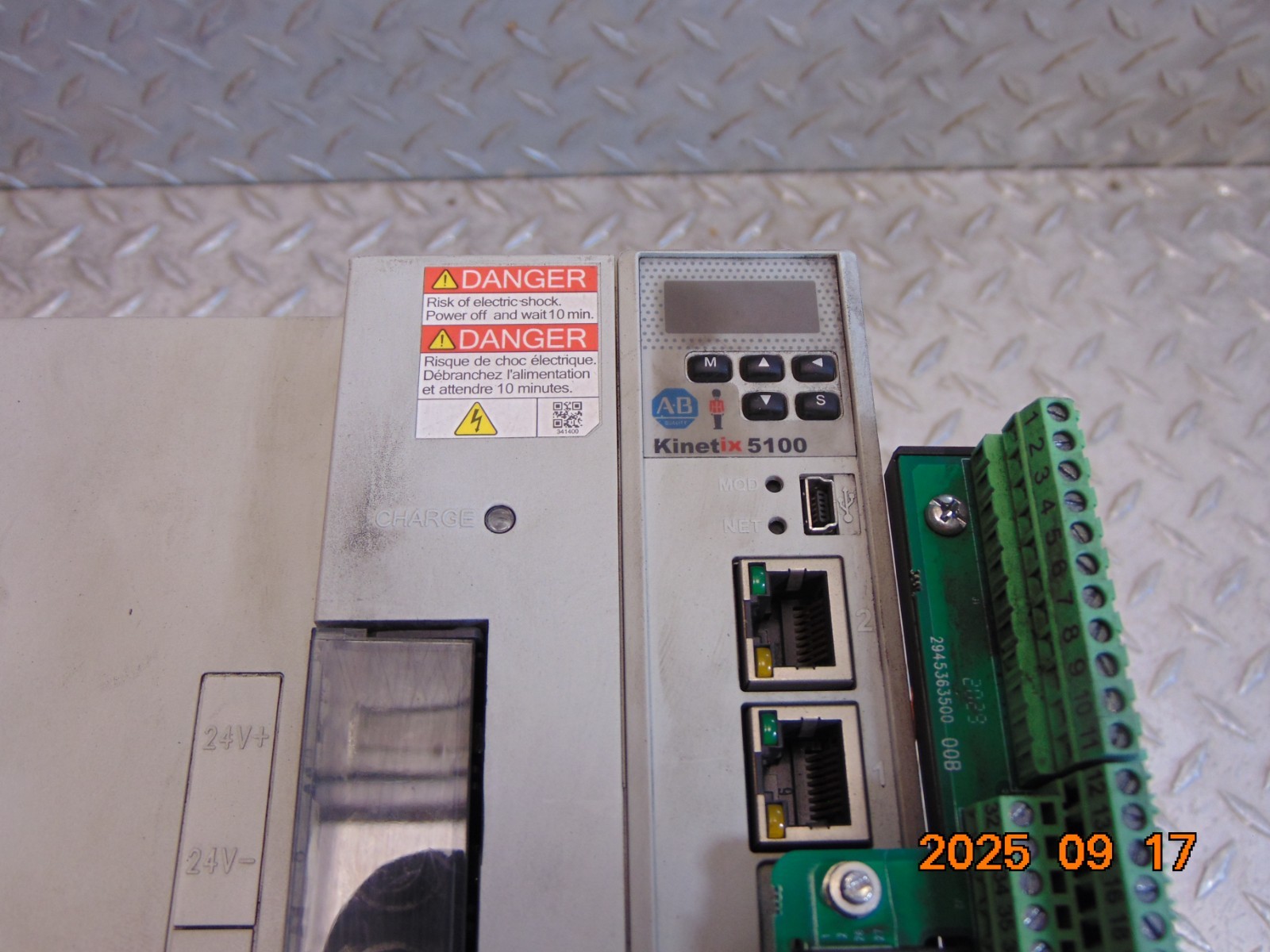 ALLEN BRADLEY 2198-E4150-ERS KINETIX 5100 SERVO DRIVE