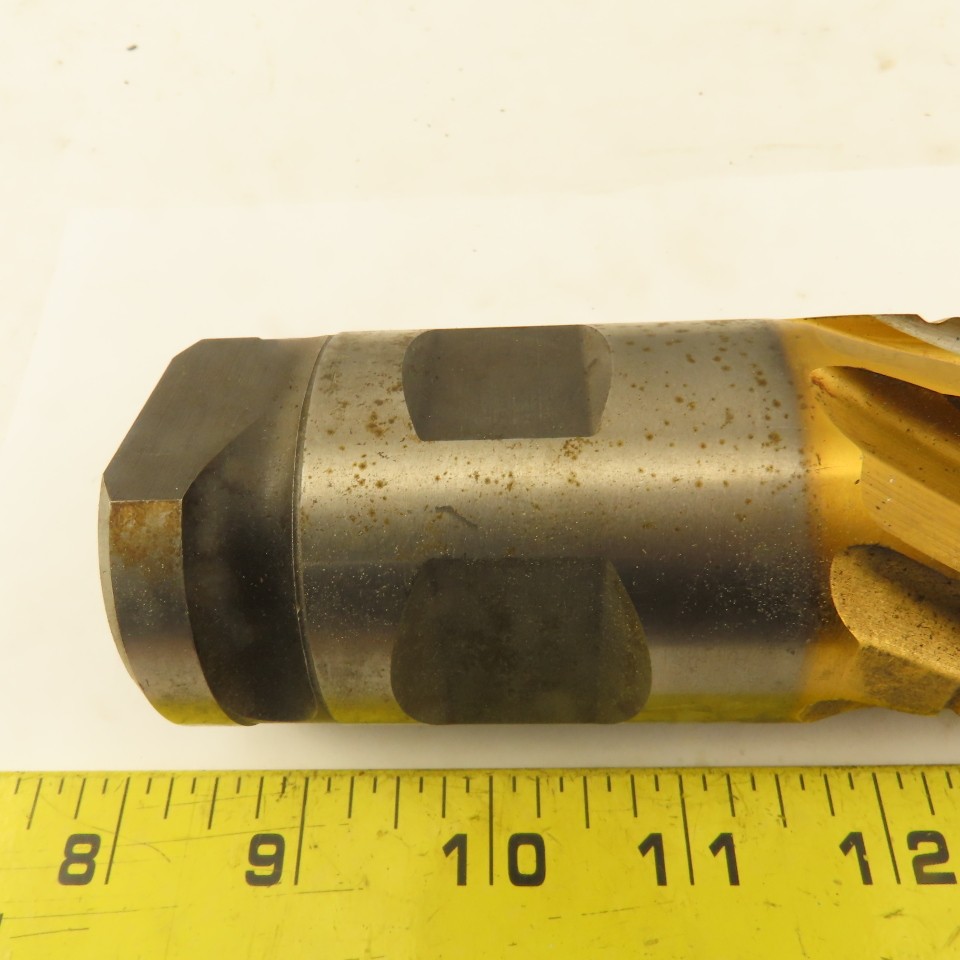 Niagara 2″ Dia. 8 Flute Twist TiN Coated Roughing End Mill Positiv-Lok Shank