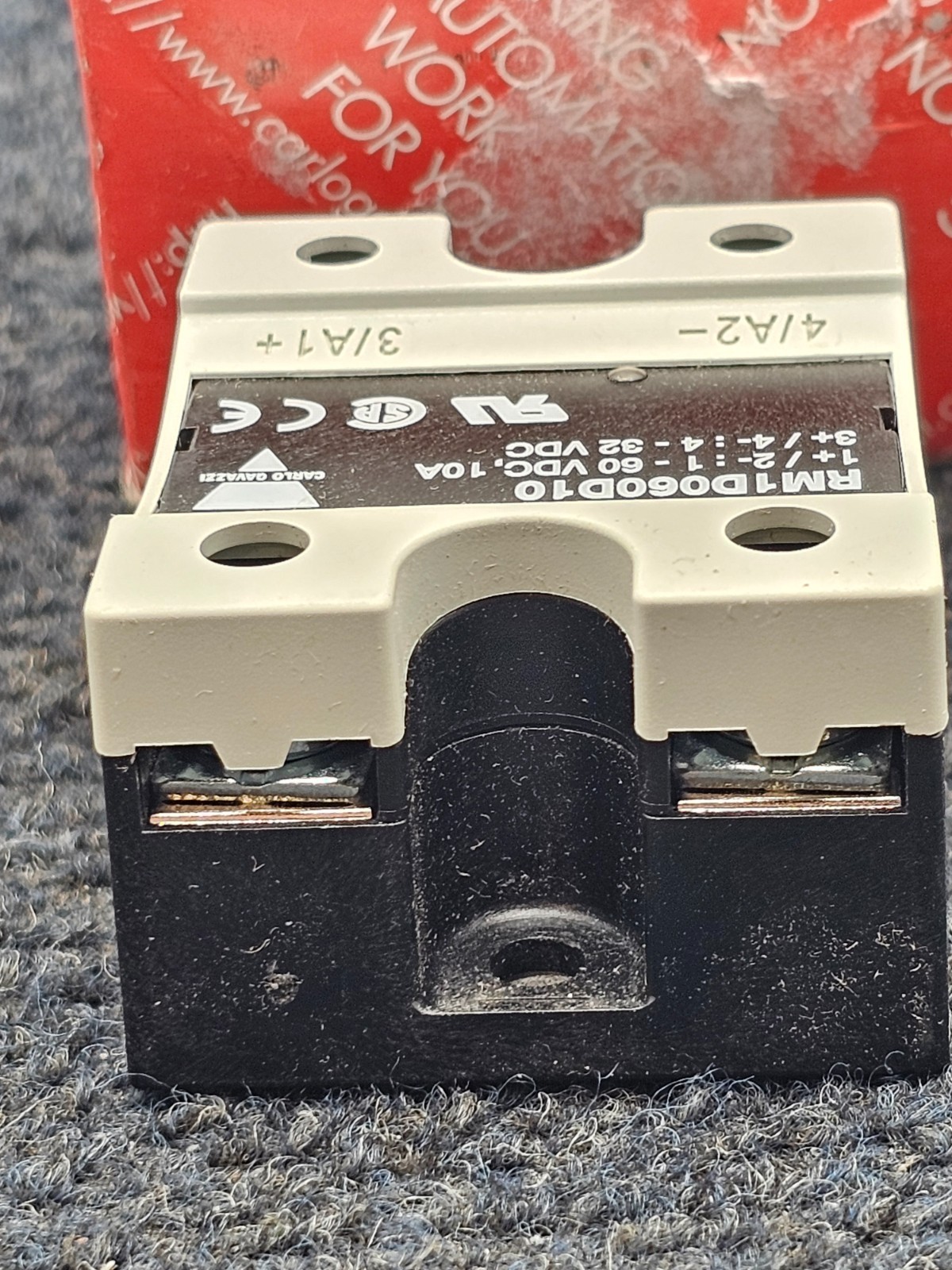CARLO GAVAZZI RM1D060D10: Solid State Relay 4 to 32VDC In 60V 10A DC Out