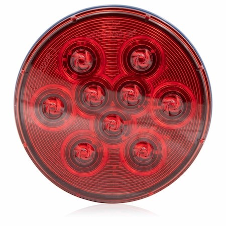 Maxxima M42322r-Dvdf Stop/Turn/Tail Light, Led, Grommet, Red