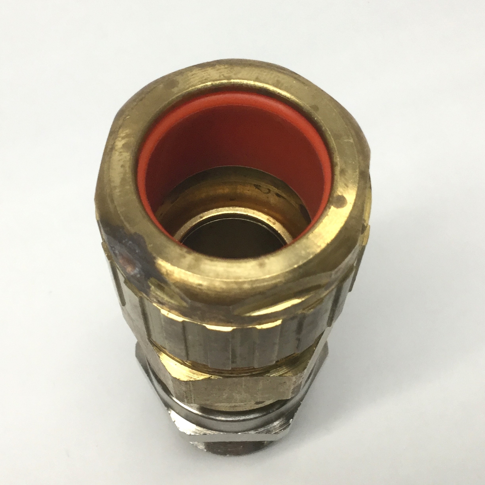 Hawke 153/RAC B Industrial Brass Cable Gland 1″ NPT Thread, 16.9-26mm