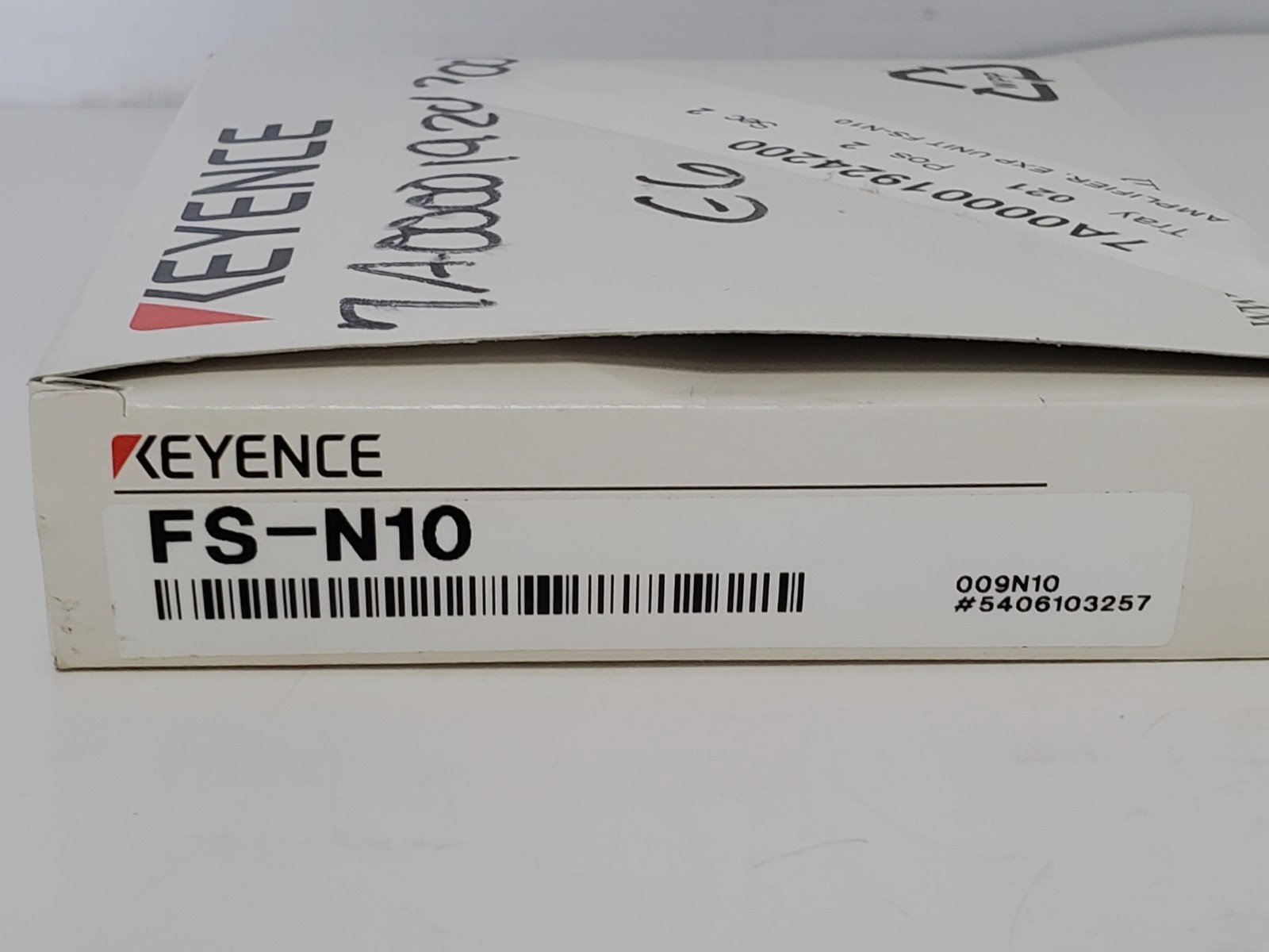 KEYENCE FS-N10 DIGITAL FIBER AMPLIFIER EXPANSION UNIT 12-24VDC RED LED NIB