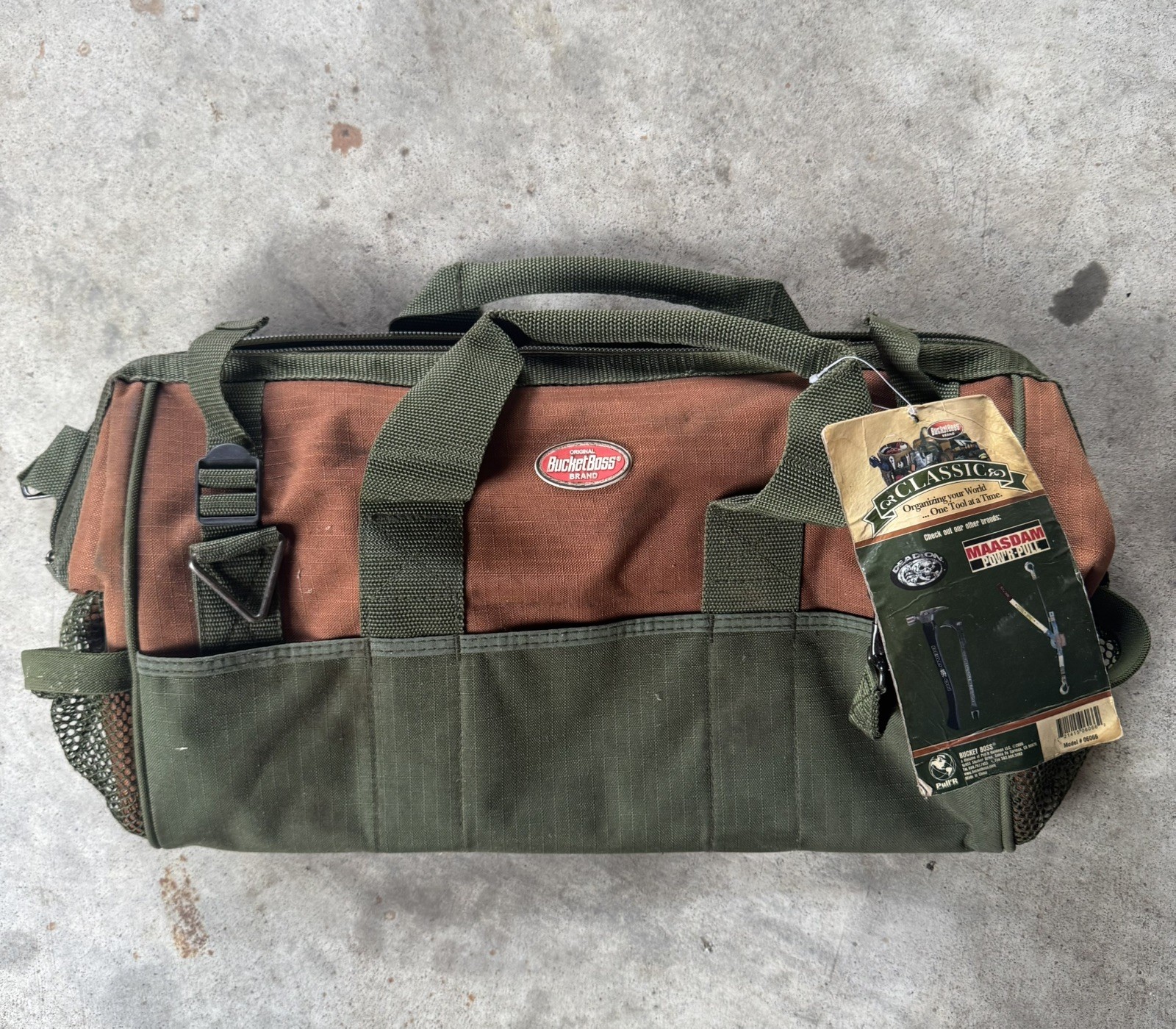 Bucket Boss 60013 Tool Bag: 6 Pocket Polyester