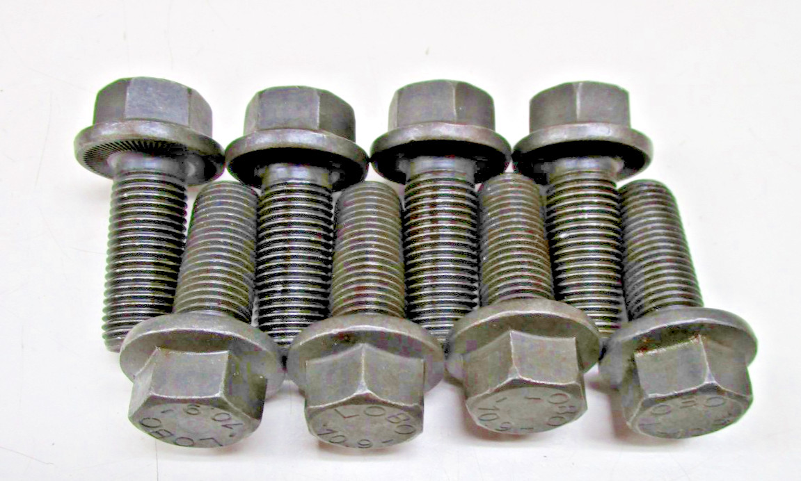 Lot of 8 Meritor 41X1422 Flange Head Cap Screw Bolts M16-1.5 x 40MM