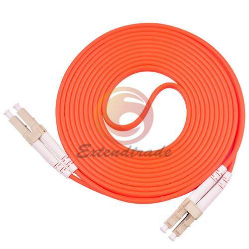 5M LC to LC Fiber Patch Cord Jumper Cable MM Duplex Multi Mode Optic for Network