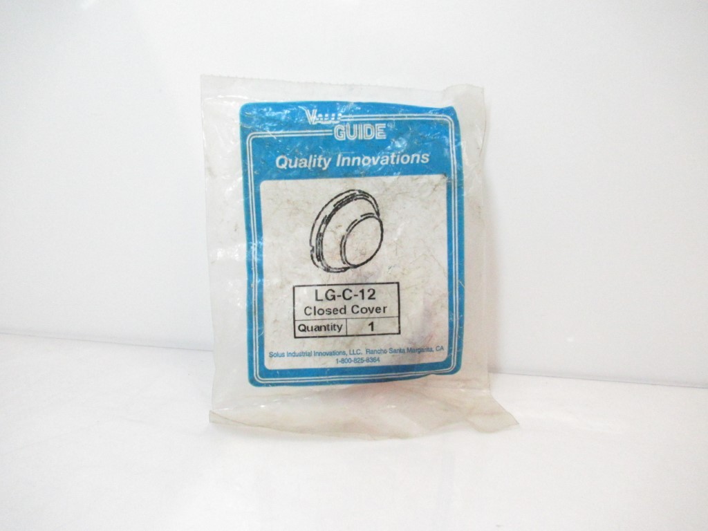 LG-C-12 LGC12 Valu Guide Closed Cover