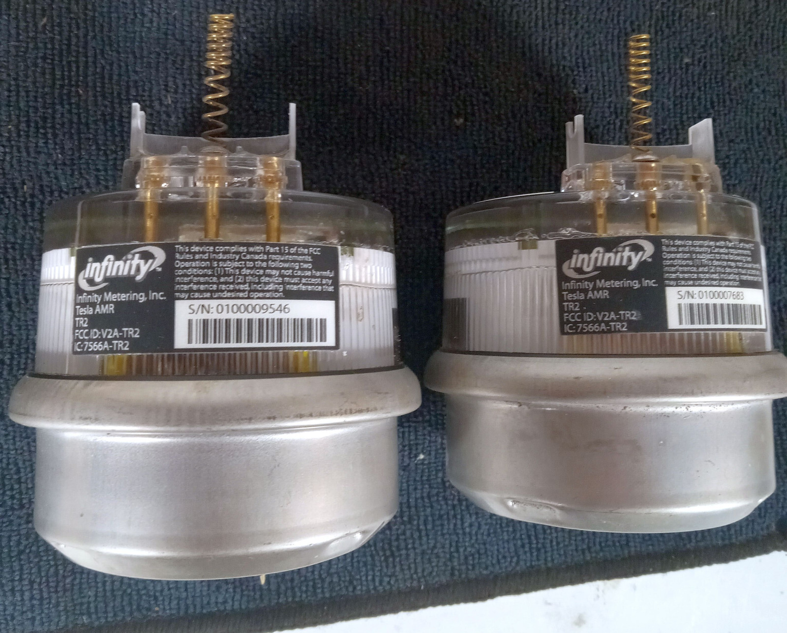 1 USED TESLA AMR 7566A-TR2 UTILITY METER DATA TRANSCEIVER UNB ***MAKE OFFER***