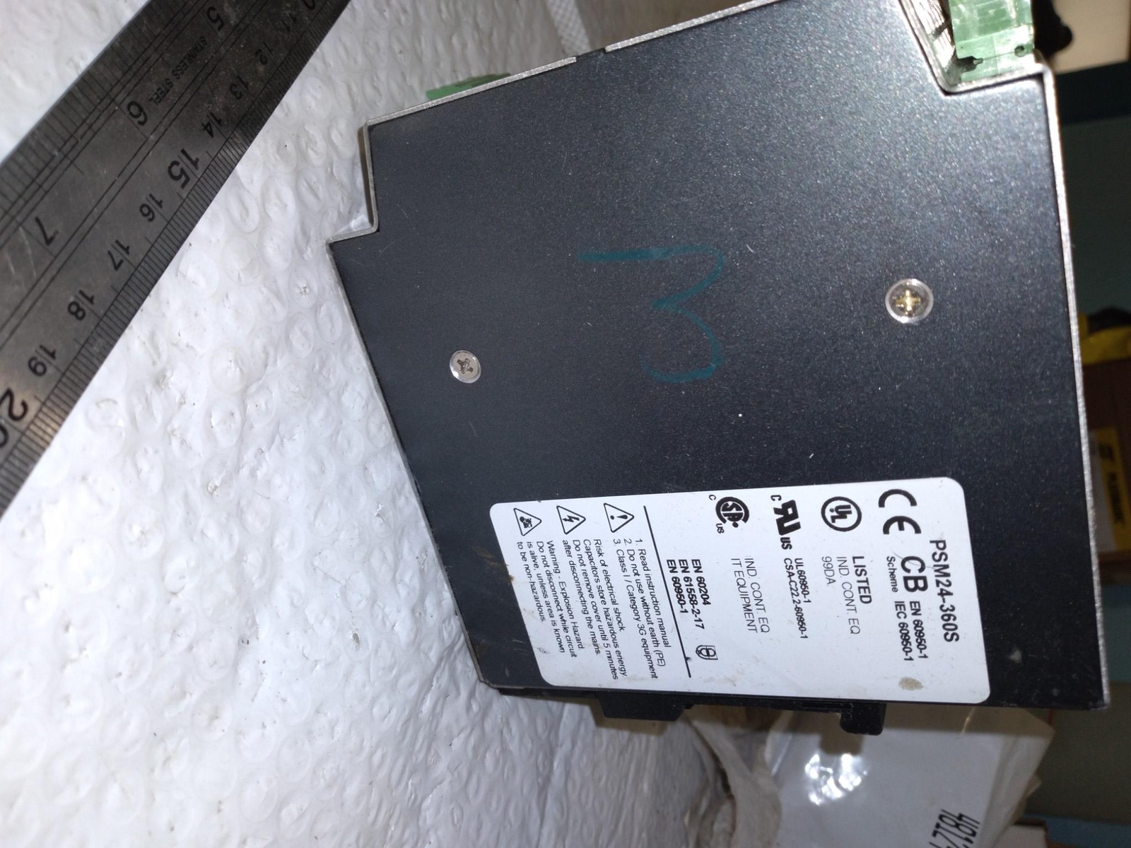 RHINO PSM24-360S 360W 100-240VAC 50/60HZ 5.0A-2.5A