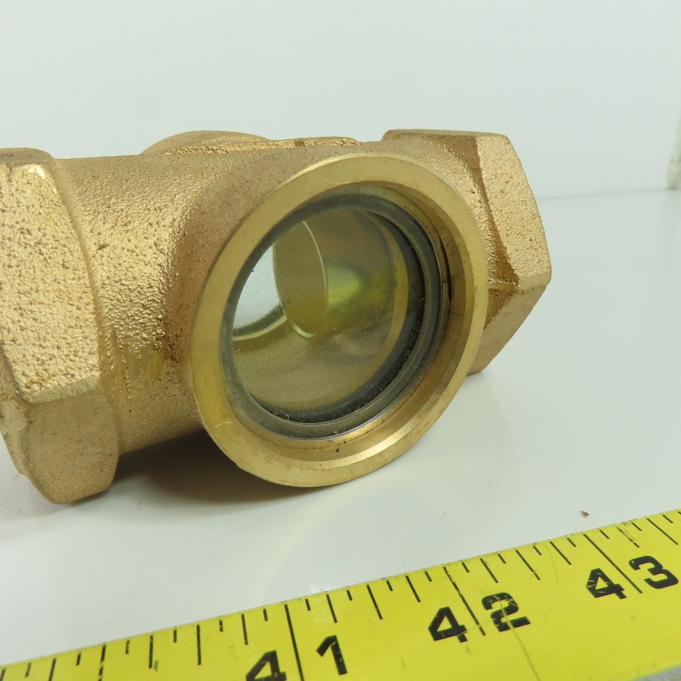 Kaydon 55B Double window Flow Sight Indicators 1-1/2″ NPT NEW