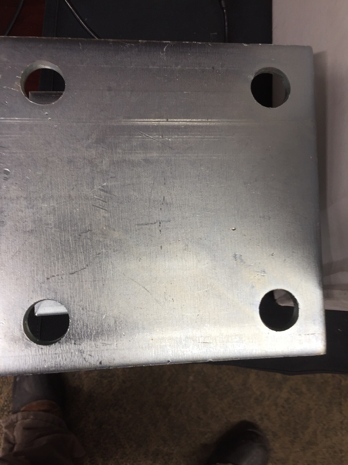 (6) PHOENIX P14 0000EG 4 HOLE SQ. 3-1/2″ POST BASE SINGLE CHANNEL EG