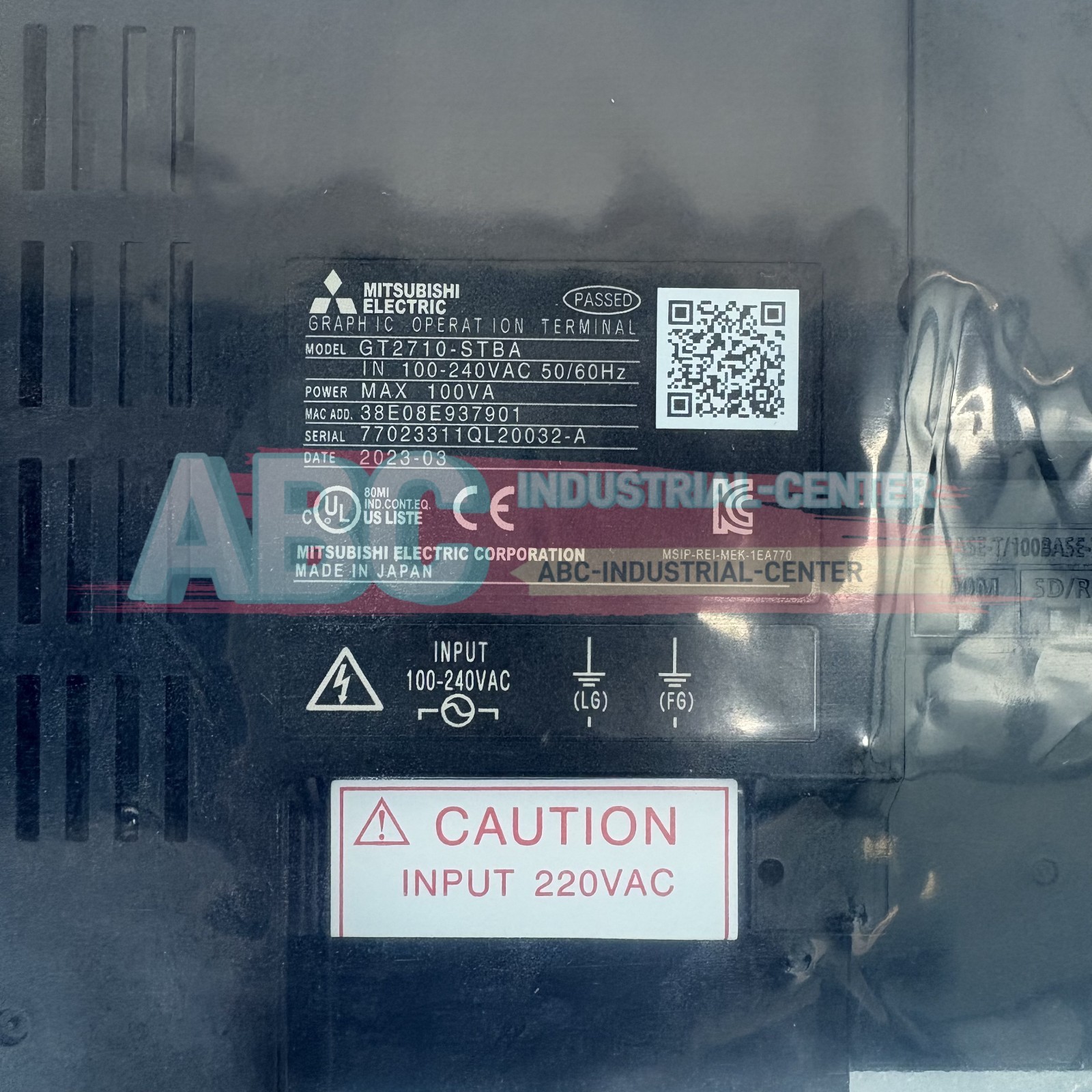 1PCS New Mitsubishi GT2710-STBA touch screen#