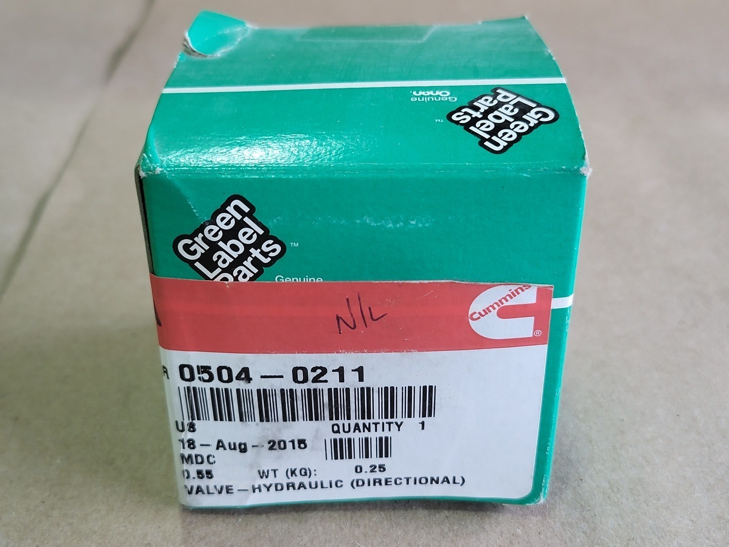 SURPLUS NEW CUMMINS 0504-0211 ONAN Directional Hydraulic Valve – Parts