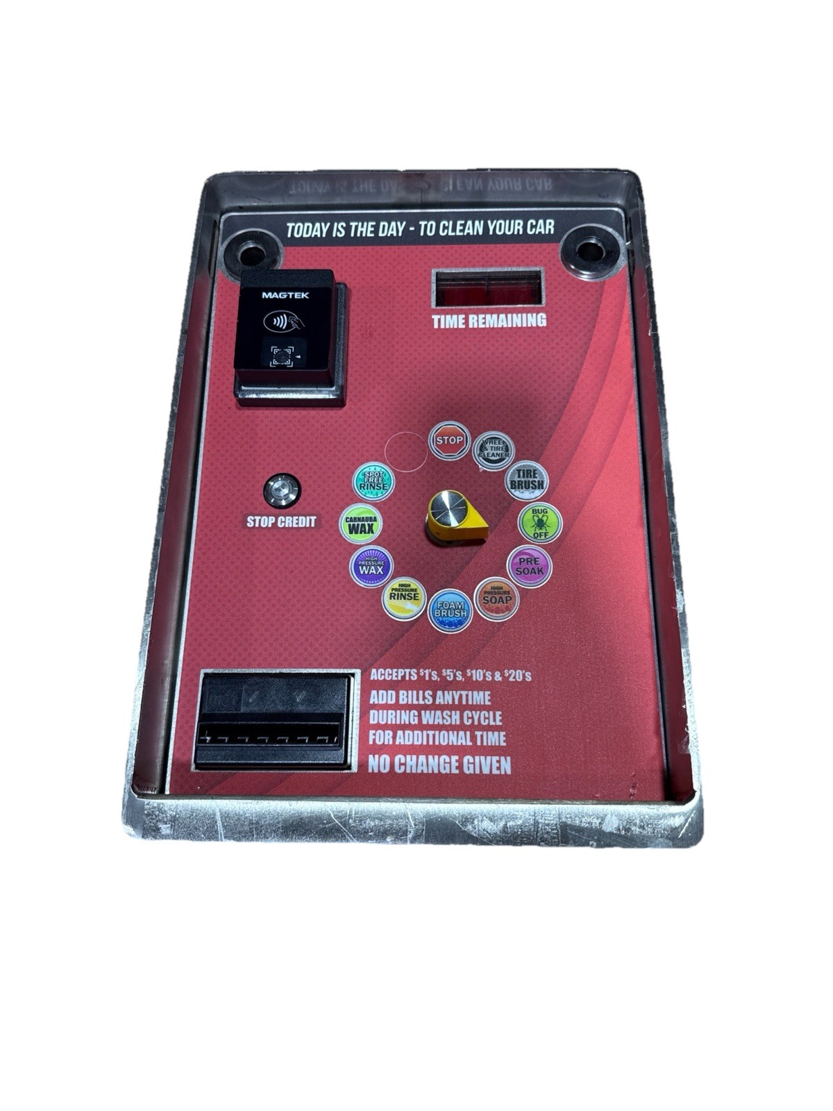 CAR WASH EQUIPMENT BAY METER DELUXE COIN BOX WITH CRYPTO OPTION NEW
