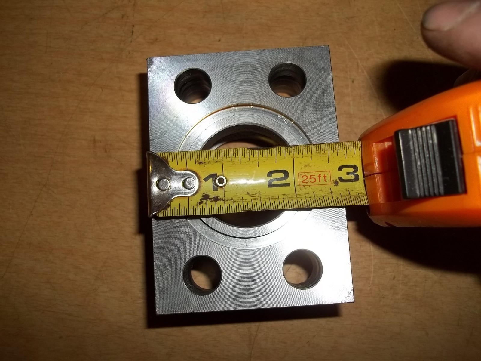 Flange Block 1173 24 24 2-3/4″ x 3-1/2″ x 1-23/32″ ID 1-1/2″ OD 1-6/8″