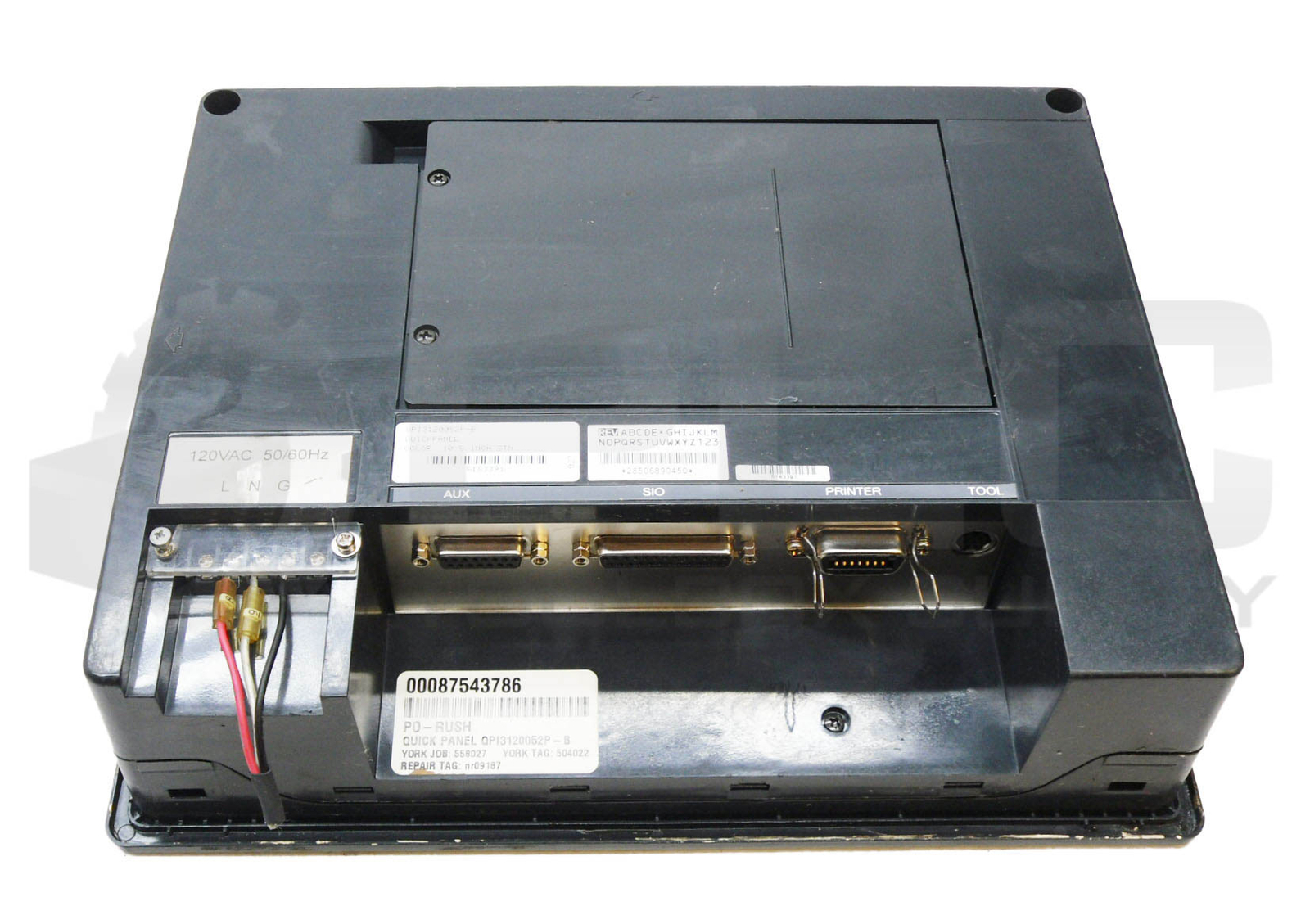 TOTAL CONTROL QPI31200S2P-B QUICKPANEL TOUCHSCREEN 10.5″ 120VAC 50/60HZ