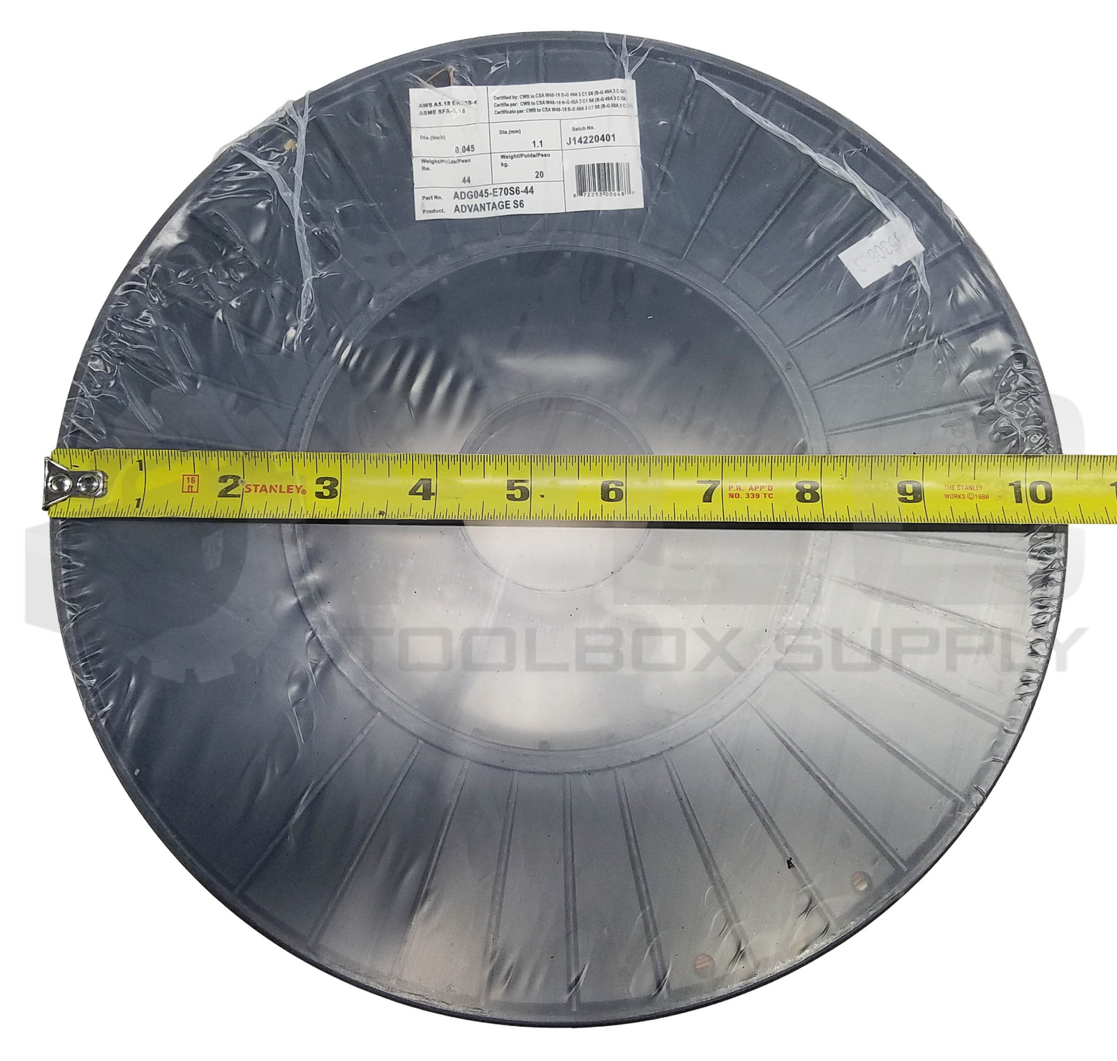 NEW ADVANTAGE ADG045-E70S6-44 MIG WELDING WIRE 0.045″ ER70S-6 44lb
