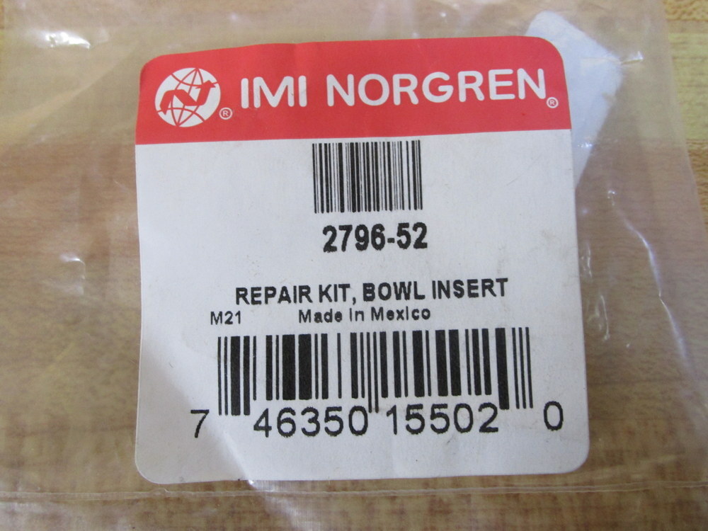 IMI 2796-52 Norgren Repair Kit, Bowl Insert 279652