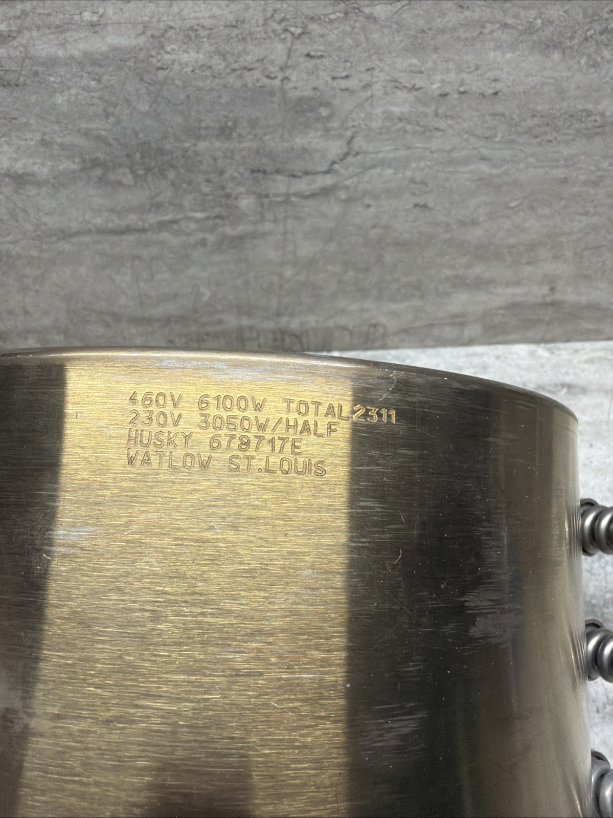 Watlow Husky 678717E Band Heater, 230/460V 6100/3050W, 8-1/4” X 6”, New