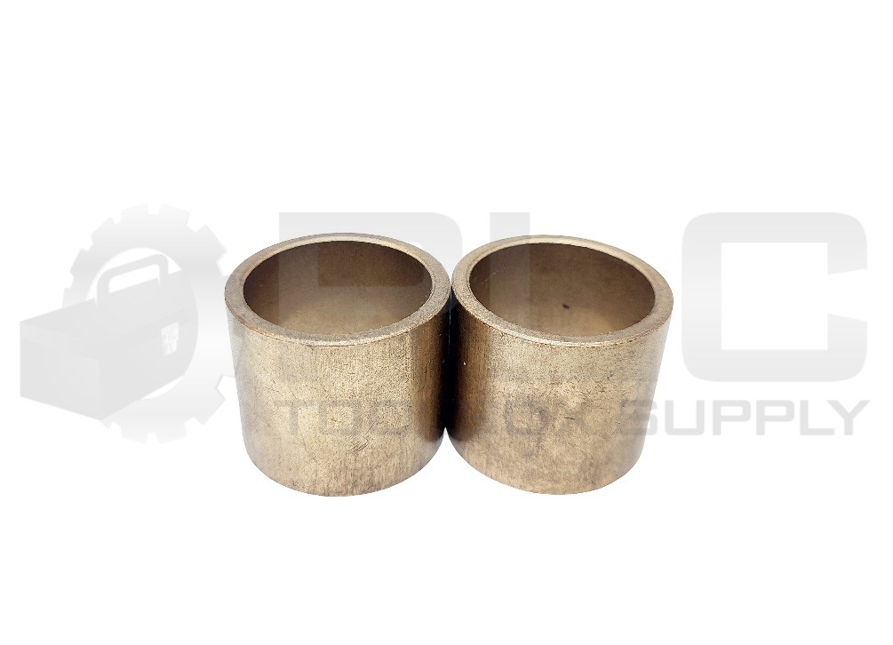 NEW LOT OF 2 BRONZE BUSHING 1.25IN H, 1.22IN ID