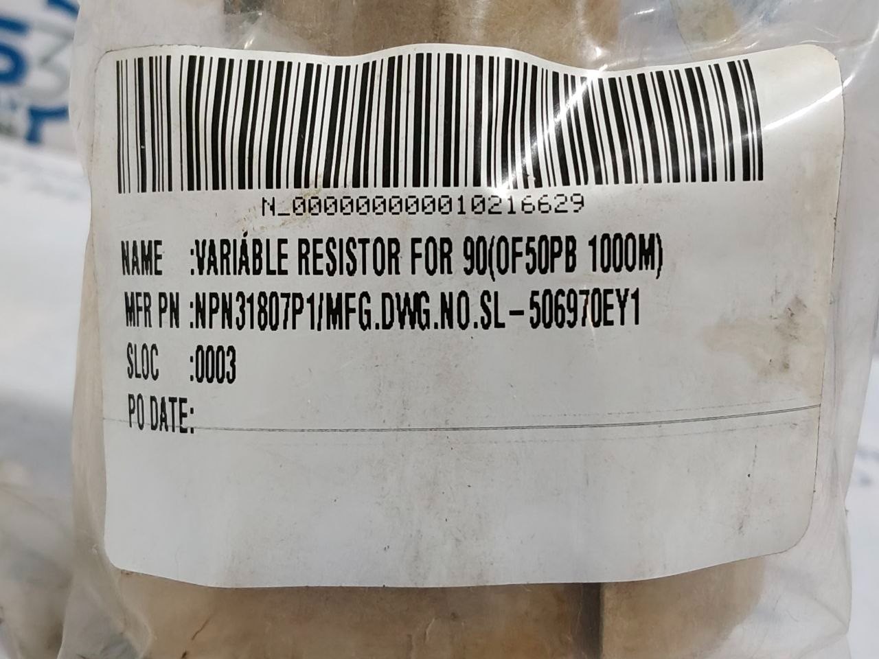 Sakae 0F50PB Potentiometer 100ΩJ Variable Resistor For 90 (0F50PB 1000M)
