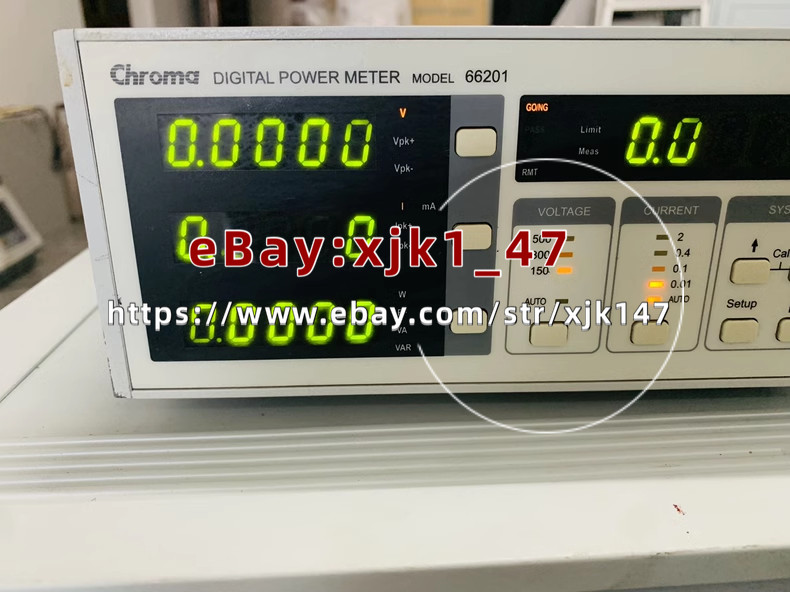 1PCS USED Chroma 66201 Digital Power Meter via UPS or FedEx/xjk