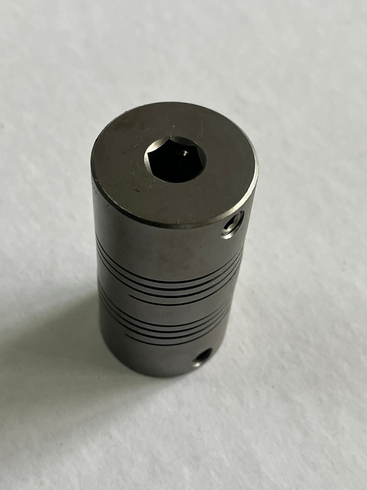 NEW Heli-cal Flexible Shaft Coupling Motion Control 3/8″ HEX x 5/8″