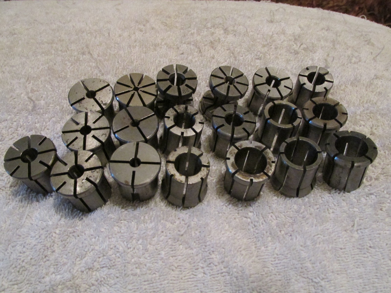Machinists Weatherhead?? Hose Crimper Die Collet Tool Holder Set BOEING SURPLUS