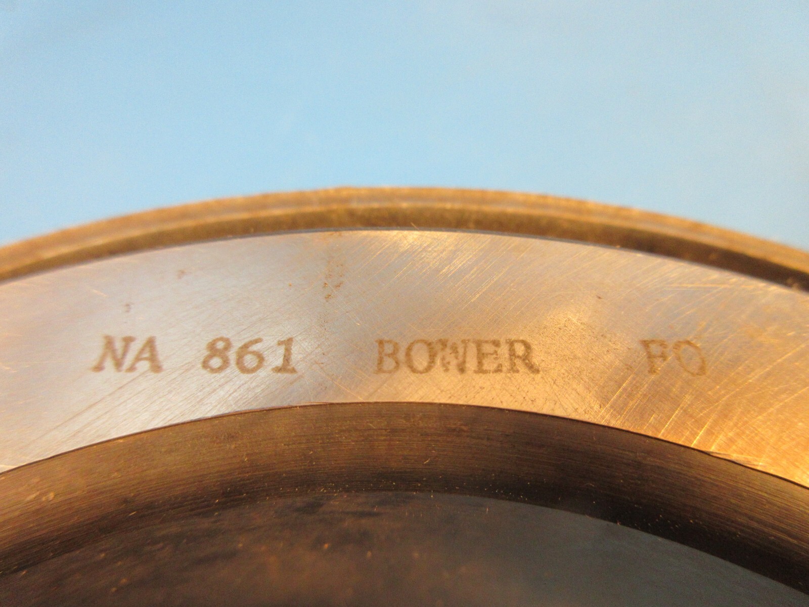 BOWER NA 861, USA Tapered Roller Bearing, 4.0000″ ID, 2.2650″ Width