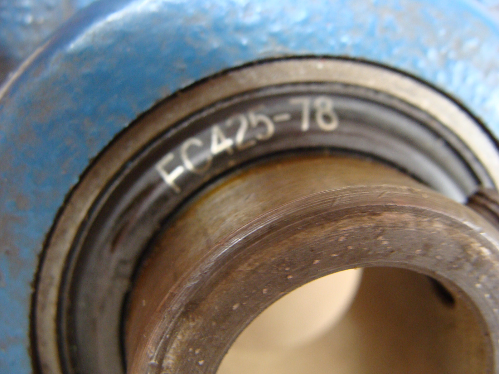 MB MFG 4 BOLT FLANGE BEARING F4-05 11154 W/FC425-78 BEARING