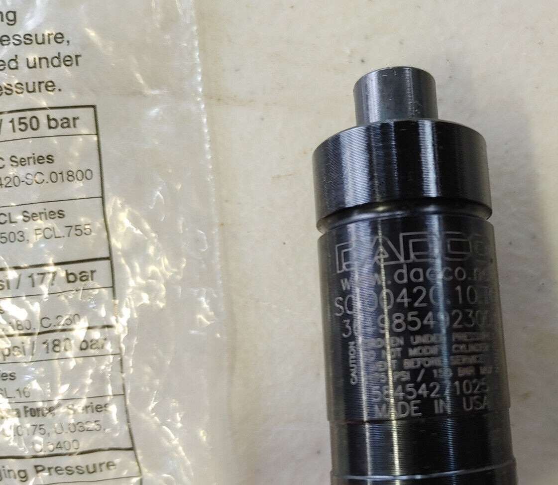 Dadco SC00420.10.TO Nitrogen Gas Spring 2175PSI (GSB1)