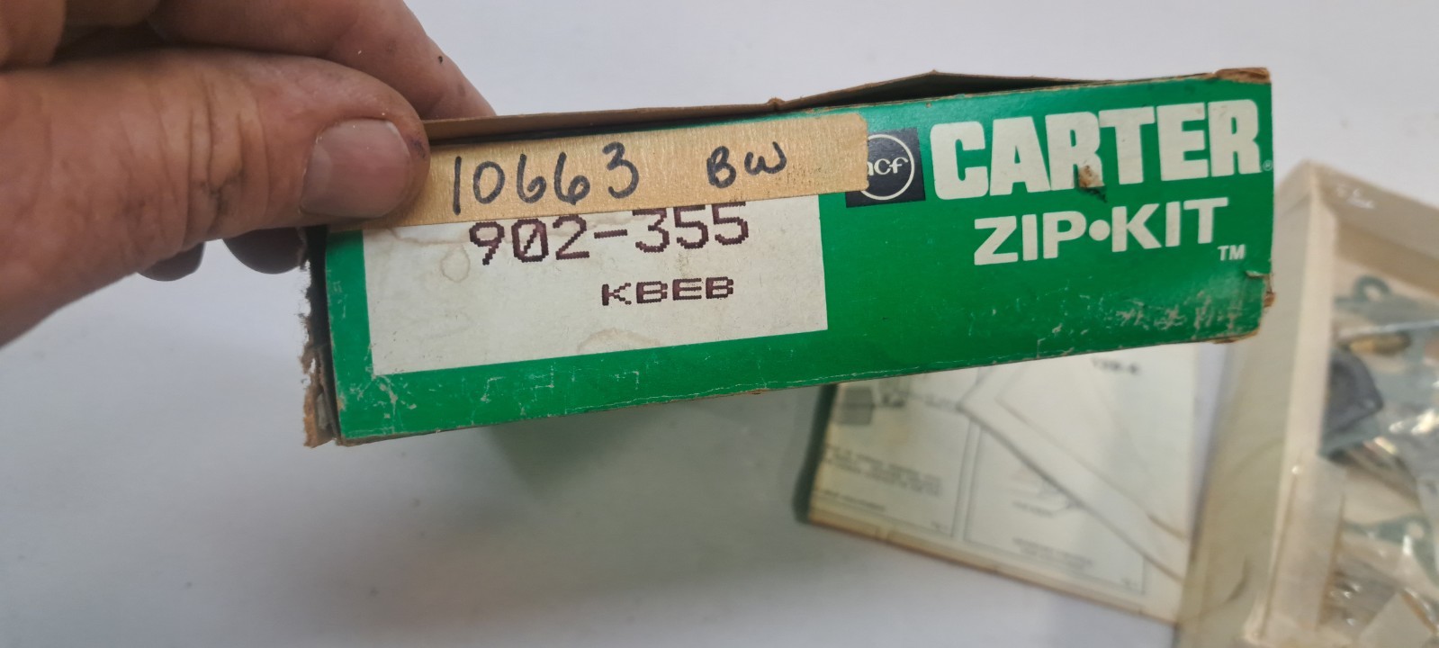 NEW Carter 902-355 ACF Carburetor Zip Kit KBDB 1294 *FREE SHIPPING*