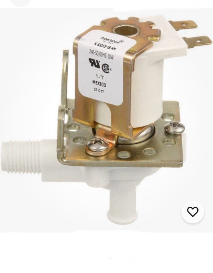 SOLENOID VALVE 240V 1/4 MPT X 3/8 HOSE REPLACEMENT MPN for Star Mfg 66529