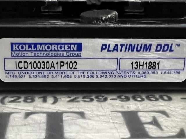 NEW Kollmorgen Platinum DDL Linear Motor – ICD10030A1P102 – 44710 w/Warranty