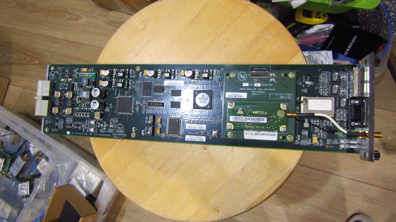 Symmetricom Microsemi TimeProvider 5000 IMC 090-50331-04, with GNSS and GPS card