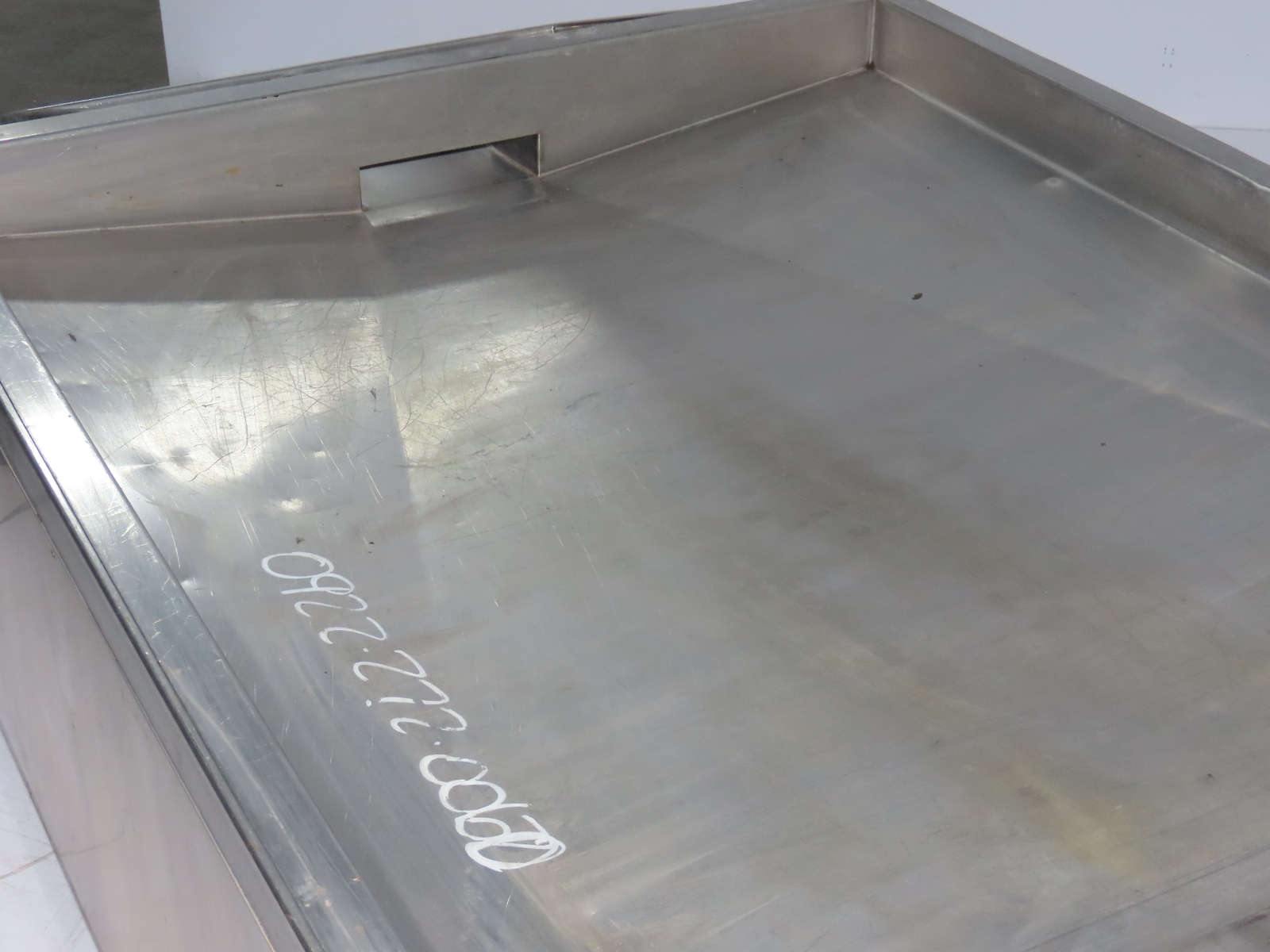 40″x 49″ Nonmagnetic SS Stainless Steel Oil Acid Drip Drain Tray Pan Tub