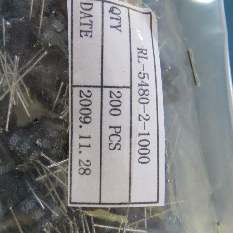 Renco RL-5480-2-1000 Qty of 35 per Lot Inductor 1mH 0.15A Ferrite Core