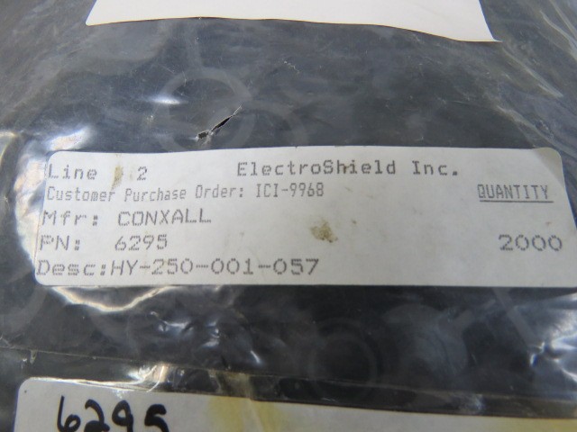 CONXALL 6295 Qty of 30 per Lot Connector Cap (Cover), Dust Black